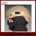 Military Mich 2001 Ach Helmet with Nvg Mount & Side Rail Action Version Paintball Helmet